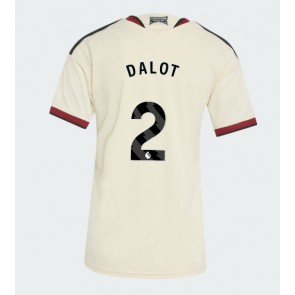 Manchester United Diogo Dalot #2 Tredje Tröja Dam 2026-27 Kortärmad